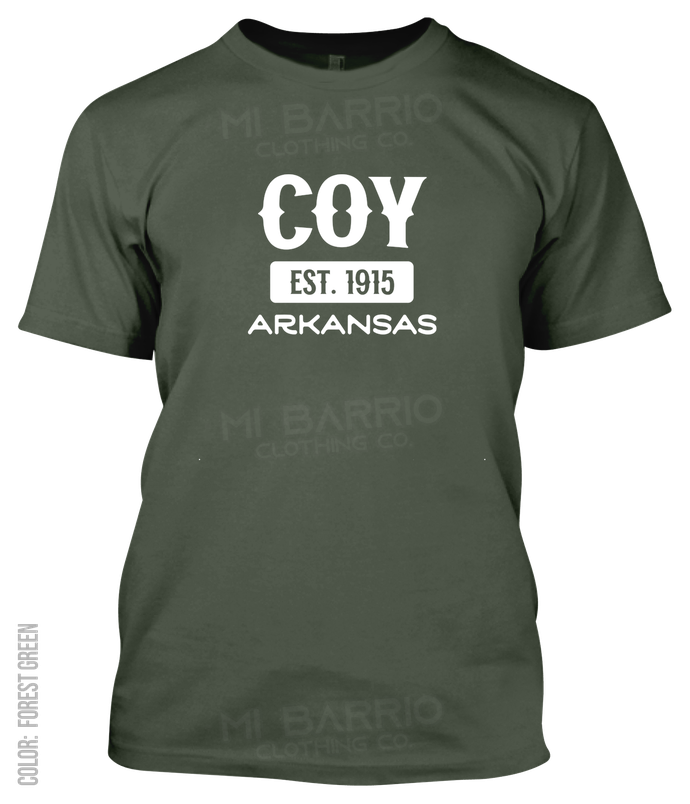 Coy, Arkansas Athletic T-Shirt
