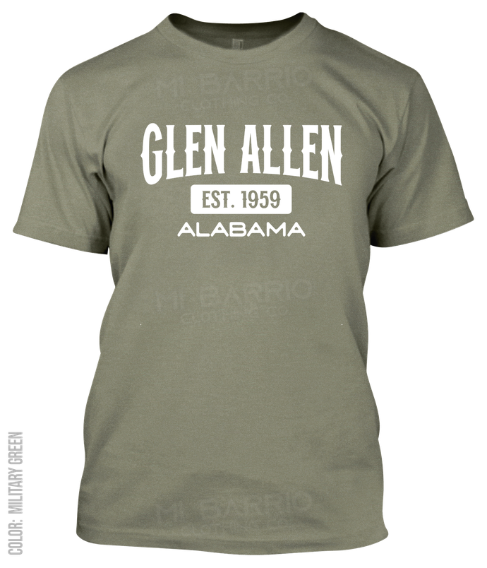 Glen Allen, Alabama Athletic T-Shirt