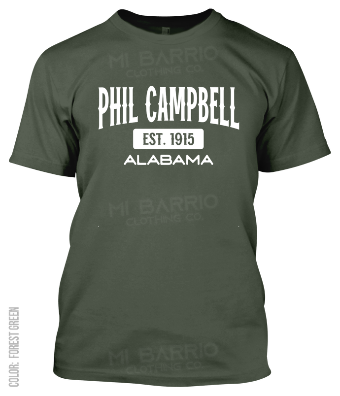 Phil Campbell, Alabama Athletic T-Shirt