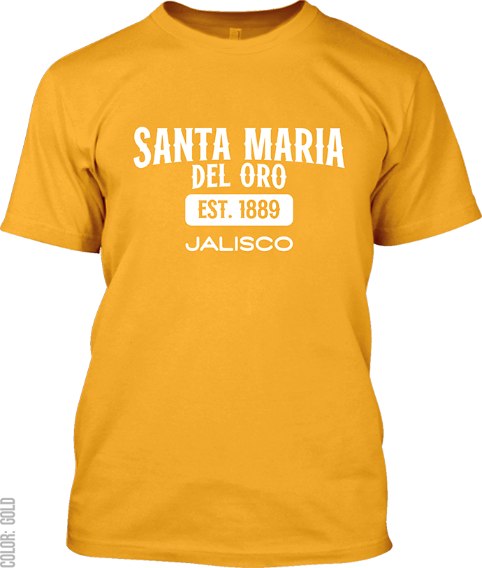 Santa Maria Del Oro, Jalisco Athletic T-Shirt