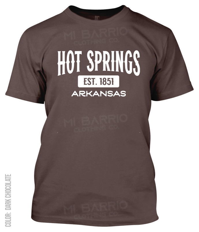 Hot Springs, Arkansas Athletic T-Shirt