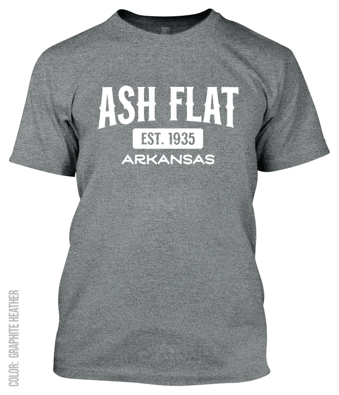 Ash Flat, Arkansas Athletic T-Shirt