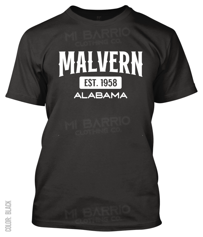 Malvern, Alabama Athletic T-Shirt