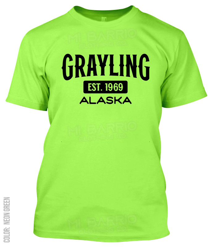Grayling, Alaska Athletic T-Shirt