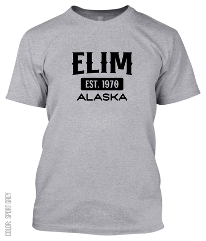 Elim, Alaska Athletic T-Shirt