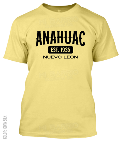 Anahuac, Nuevo Leon Athletic T-Shirt