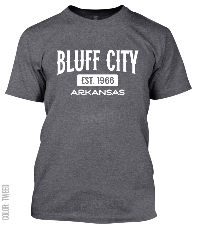 Bluff City, Arkansas Athletic T-Shirt