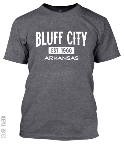 Bluff City, Arkansas Athletic T-Shirt