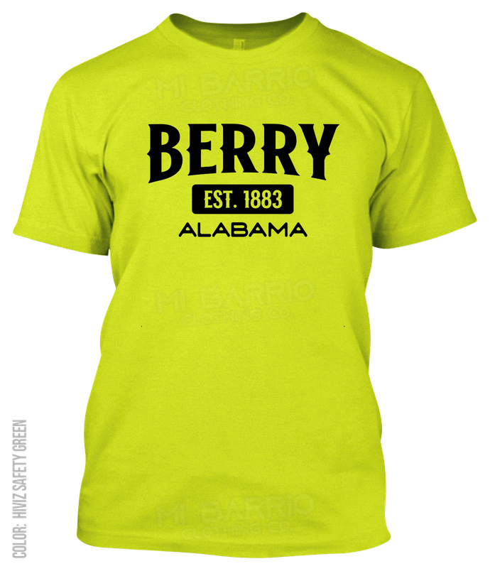 Berry, Alabama Athletic T-Shirt