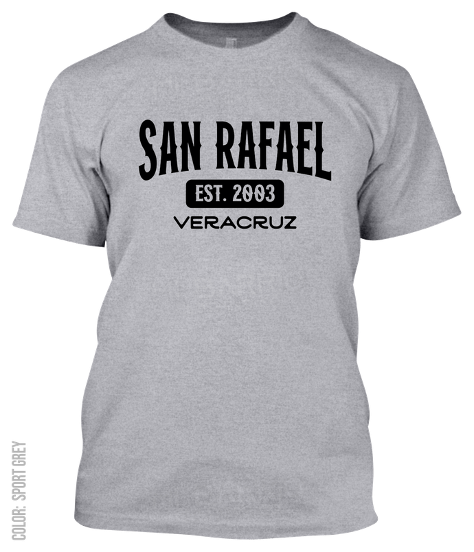 San Rafael, Veracruz Athletic T-Shirt