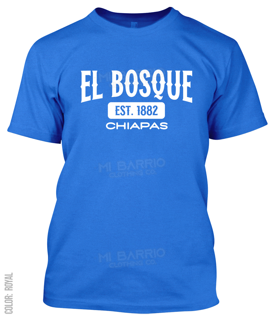 El Bosque, Chiapas Athletic T-Shirt