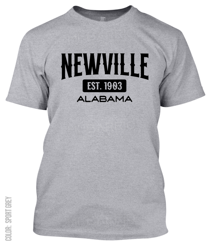 Newville, Alabama Athletic T-Shirt