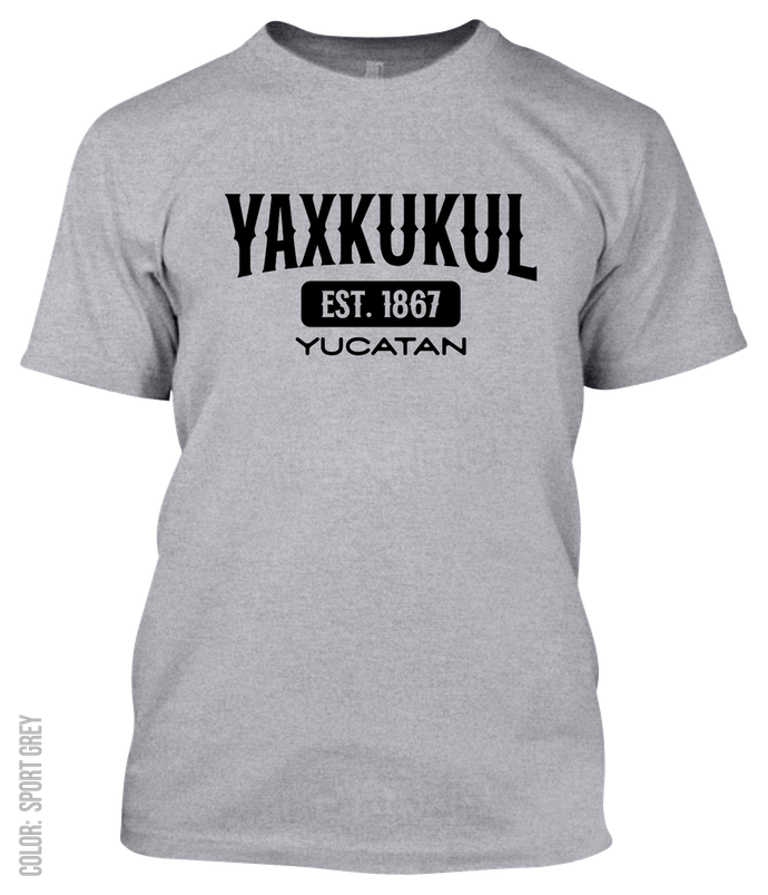 Yaxkukul, Yucatan Athletic T-Shirt