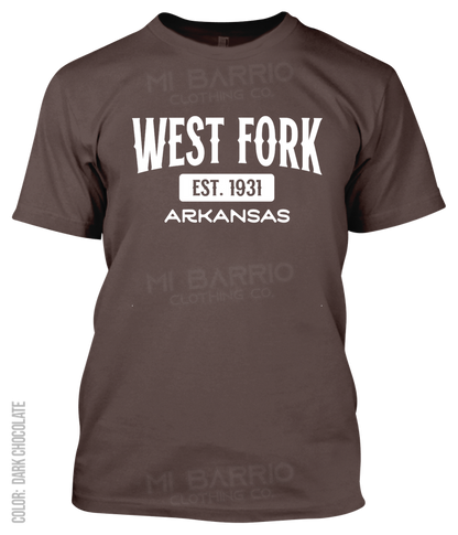 West Fork, Arkansas Athletic T-Shirt