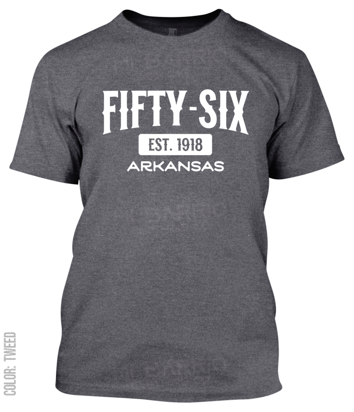 Fifty Six, Arkansas Athletic T-Shirt
