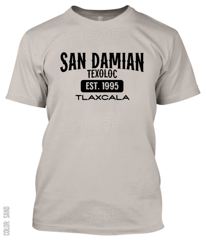 San Damian Texoloc, Tlaxcala Athletic T-Shirt