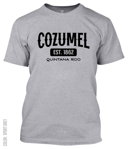 Cozumel, Quintana Roo Athletic T-Shirt
