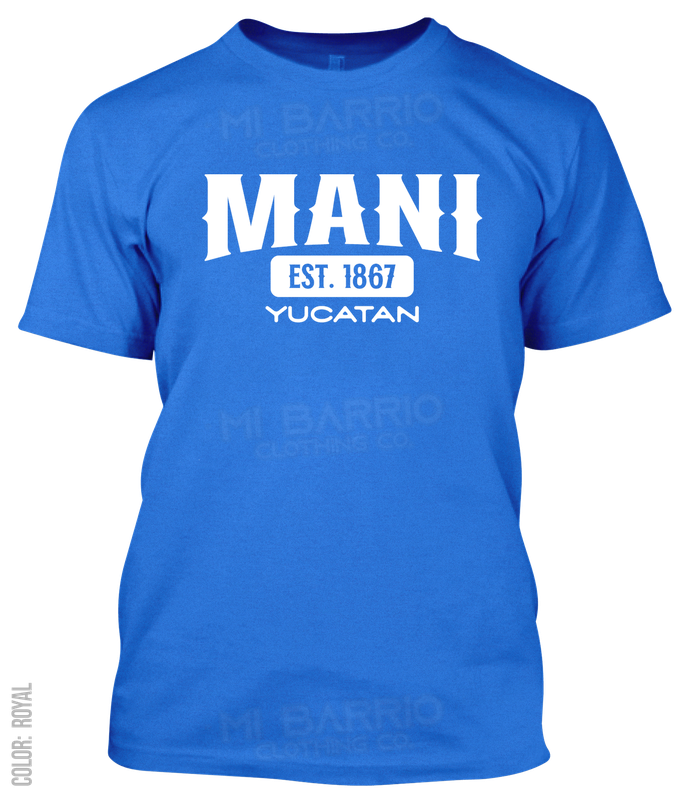 Mani, Yucatan Athletic T-Shirt
