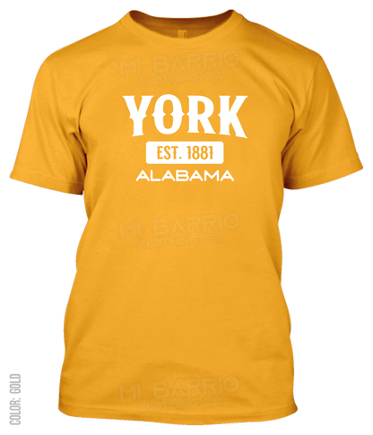 York, Alabama Athletic T-Shirt