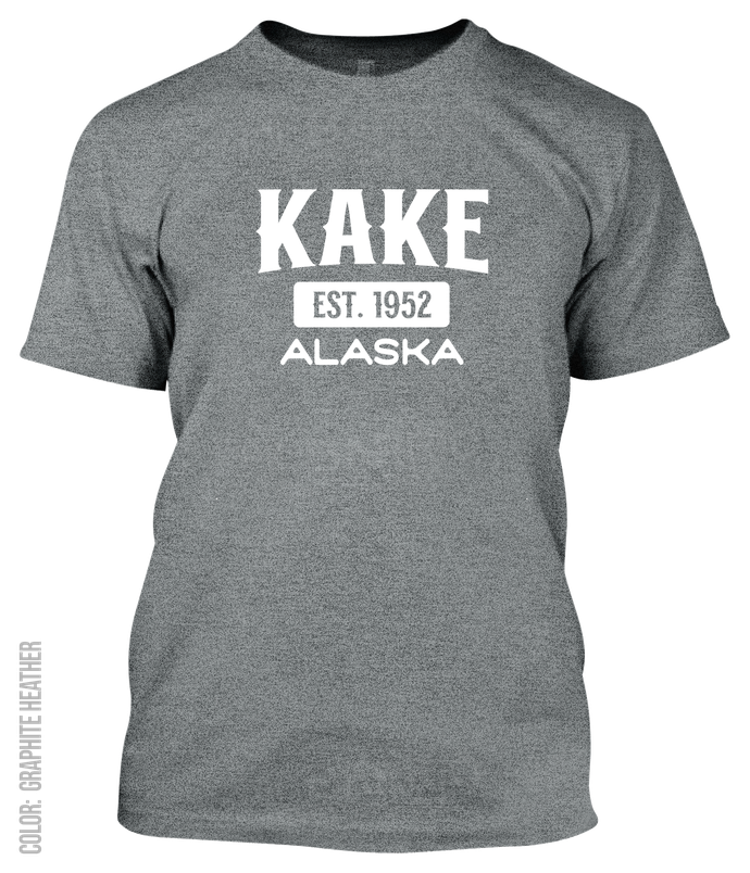 Kake, Alaska Athletic T-Shirt