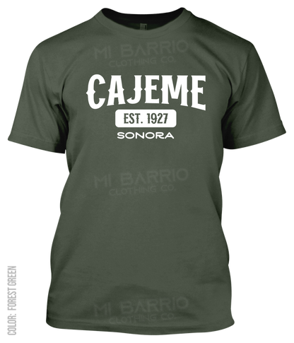 Cajeme, Sonora Athletic T-Shirt