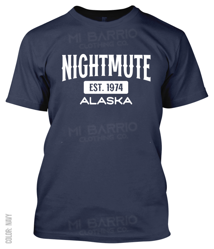 Nightmute, Alaska Athletic T-Shirt