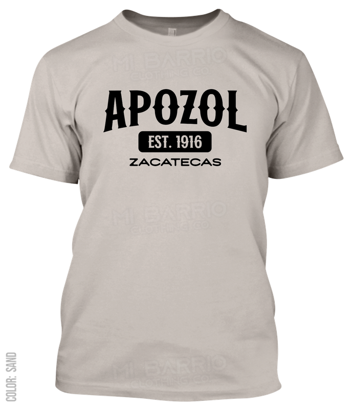 Apozol, Zacatecas Athletic T-Shirt