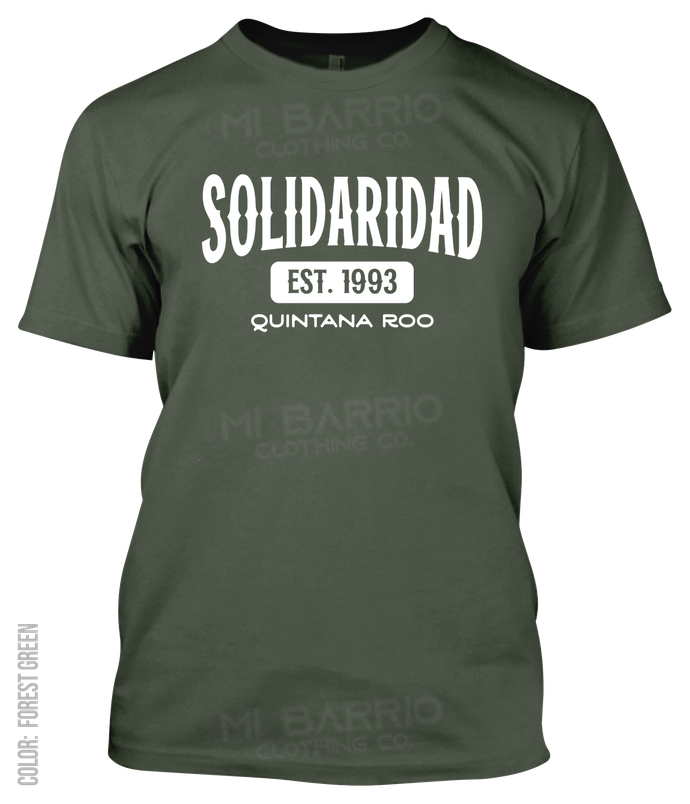 Solidaridad, Quintana Roo Athletic T-Shirt