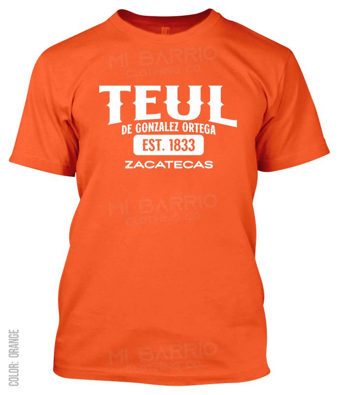 Teul De Gonzalez Ortega, Zacatecas Athletic T-Shirt