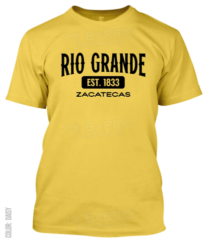 Rio Grande, Zacatecas Athletic T-Shirt