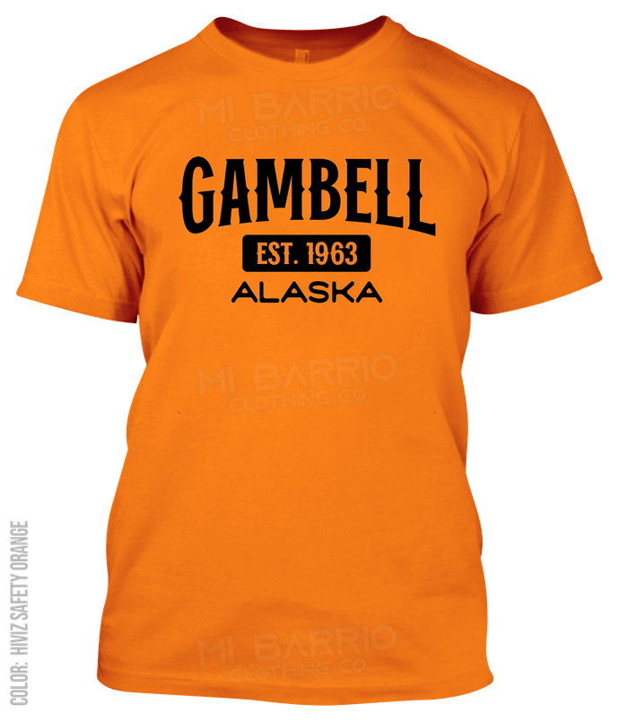 Gambell, Alaska Athletic T-Shirt