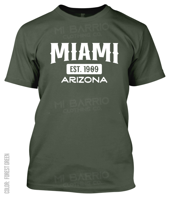 Miami, Arizona Athletic T-Shirt