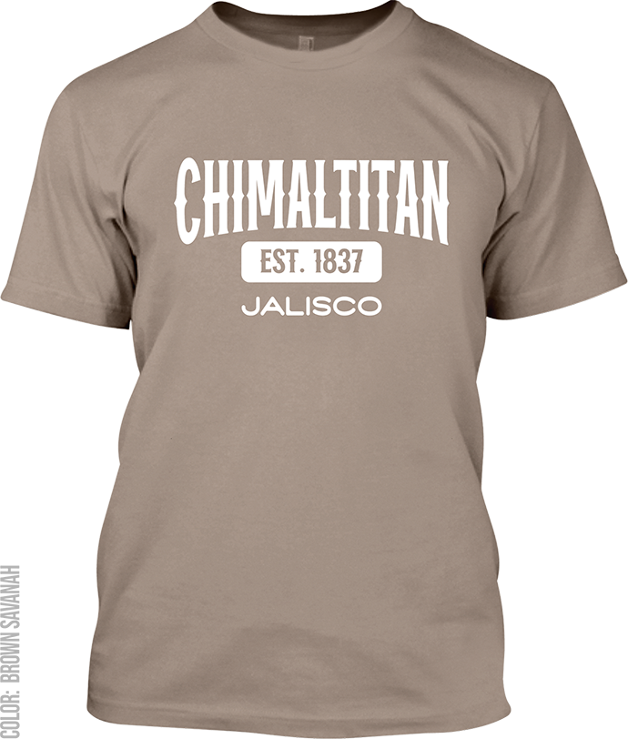 Chimaltitan, Jalisco Athletic T-Shirt