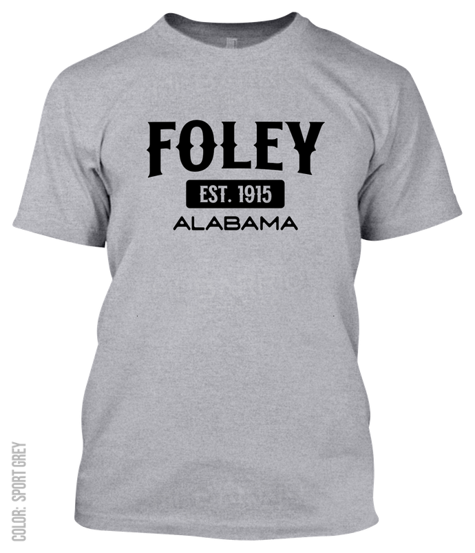 Foley, Alabama Athletic T-Shirt