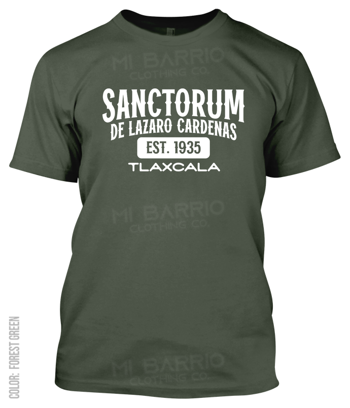 Sanctorum De Lazaro Cardenas, Tlaxcala Athletic T-Shirt