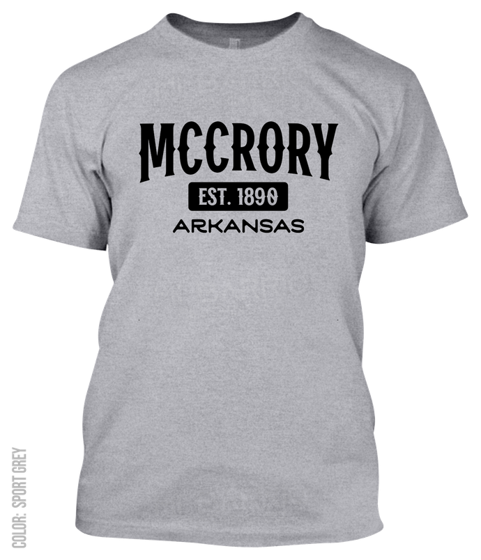 Mccrory, Arkansas Athletic T-Shirt