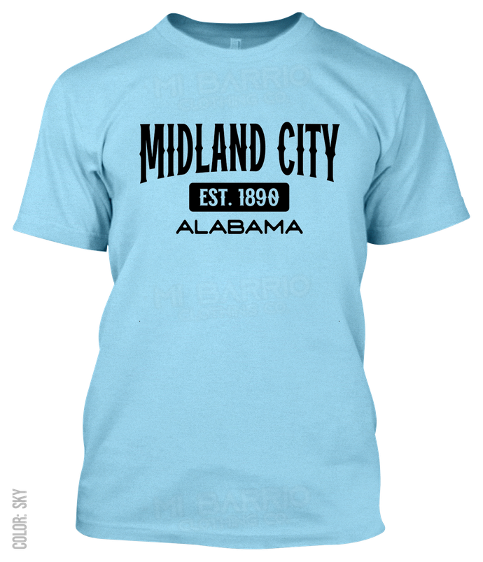 Midland City, Alabama Athletic T-Shirt