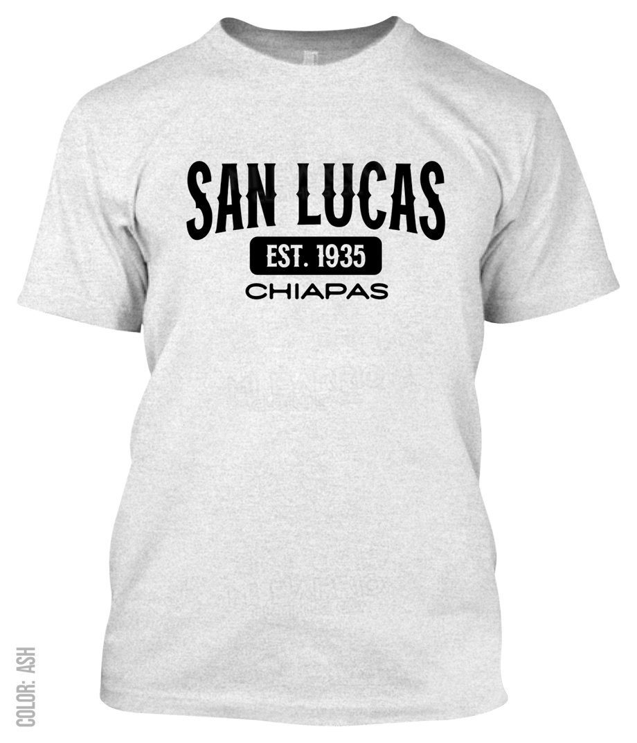 San Lucas, Chiapas Athletic T-Shirt