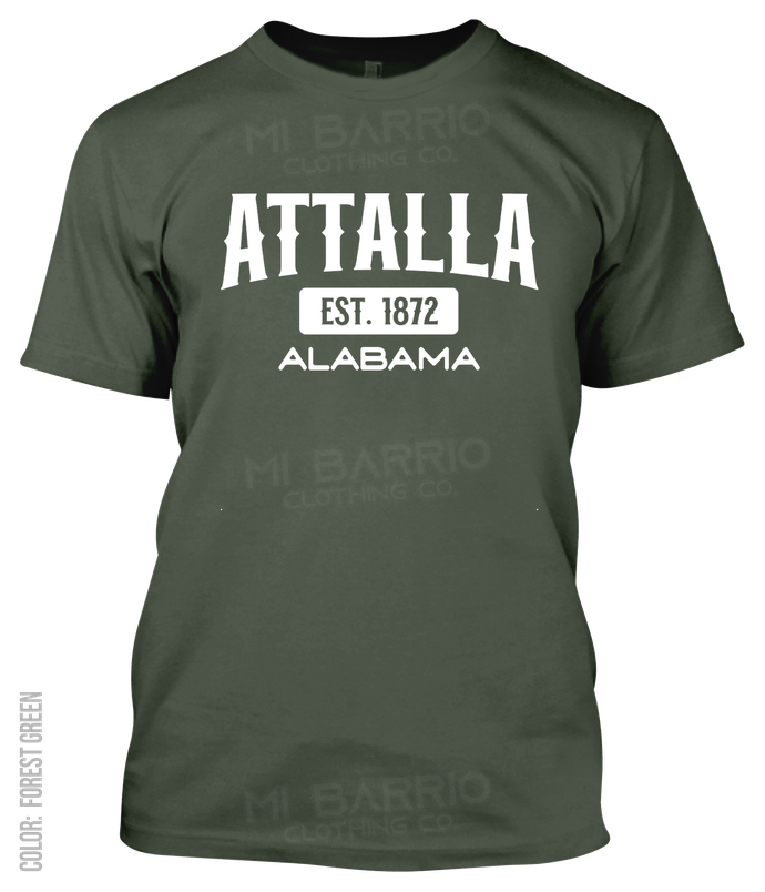 Attalla, Alabama Athletic T-Shirt