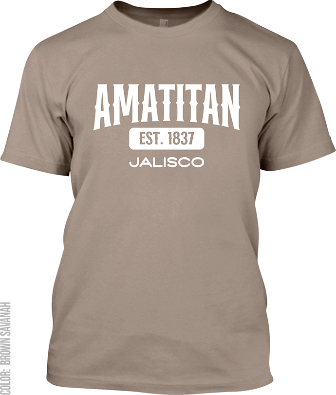 Amatitan, Jalisco Athletic T-Shirt