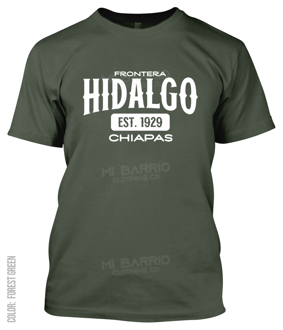 Frontera Hidalgo, Chiapas Athletic T-Shirt