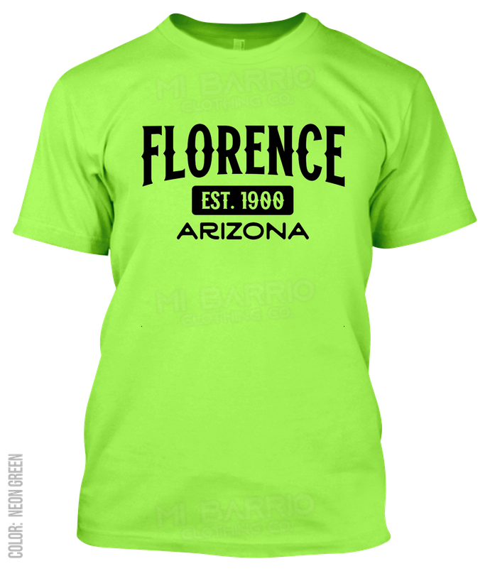 Florence, Arizona Athletic T-Shirt