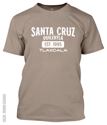 Santa Cruz Quilehtla, Tlaxcala Athletic T-Shirt
