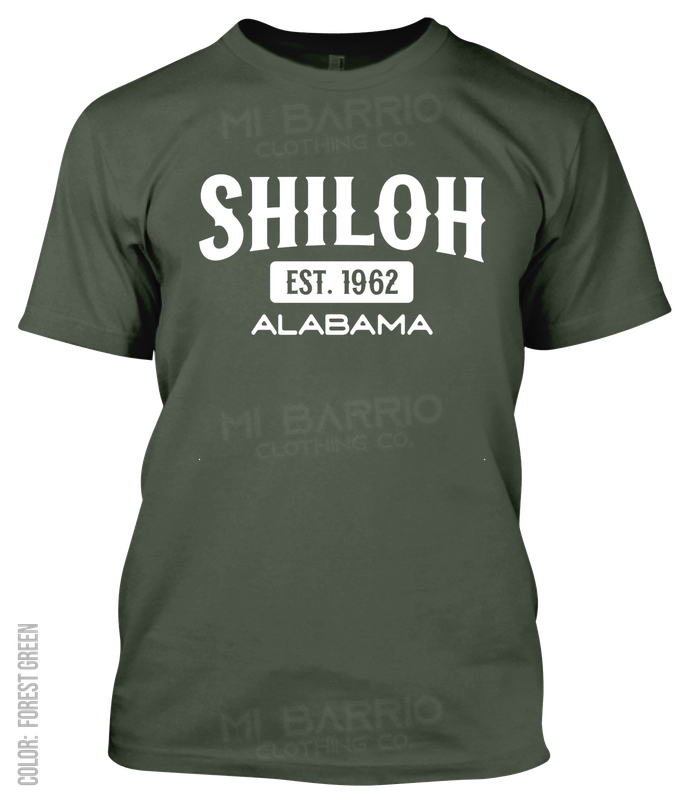 Shiloh, Alabama Athletic T-Shirt