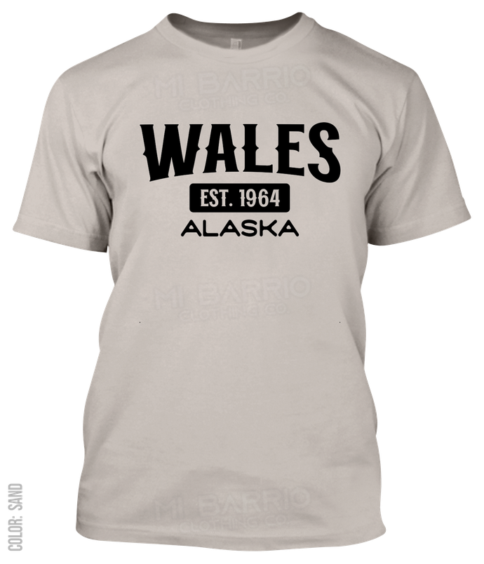Wales, Alaska Athletic T-Shirt