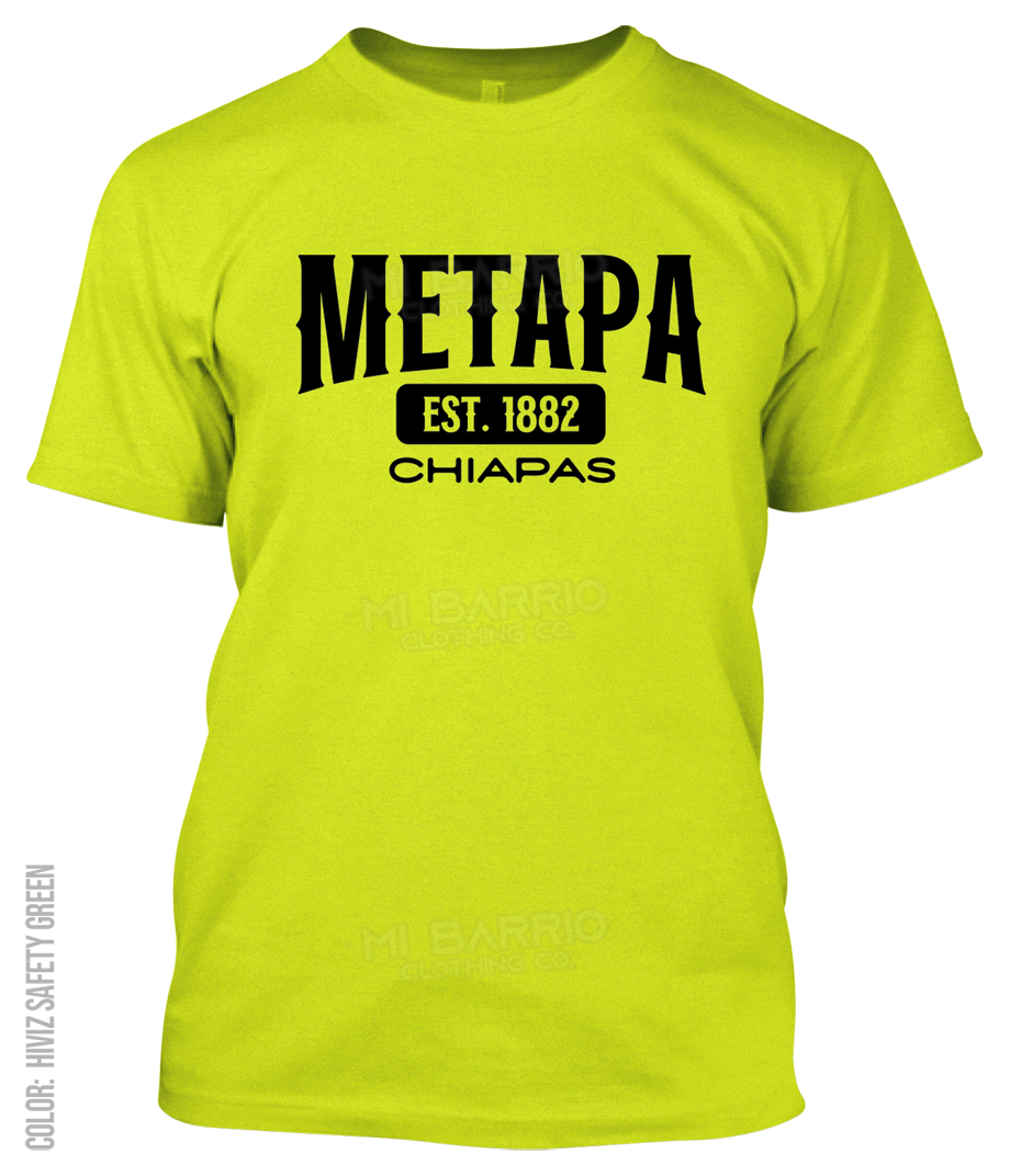 Metapa, Chiapas Athletic T-Shirt