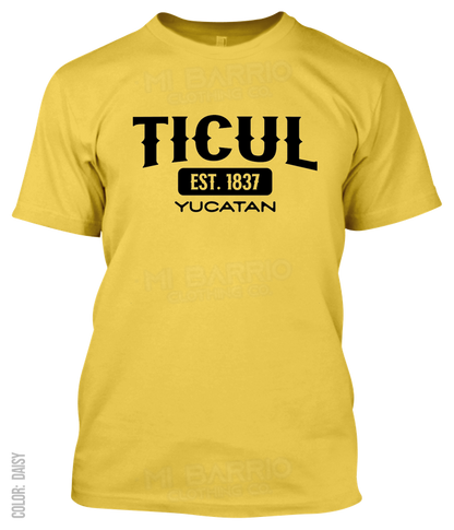 Ticul, Yucatan Athletic T-Shirt