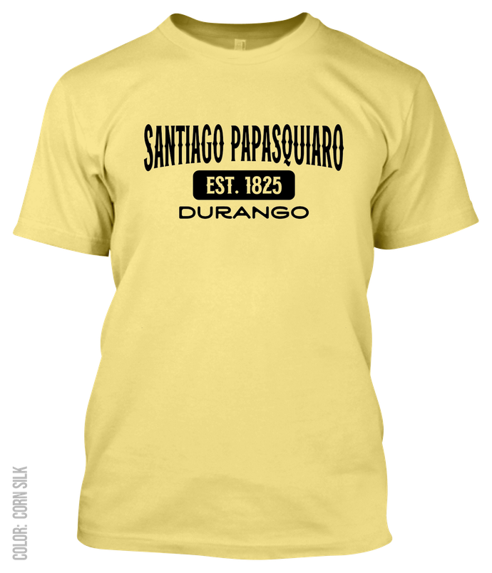 Santiago Papasquiaro, Durango Athletic T-Shirt