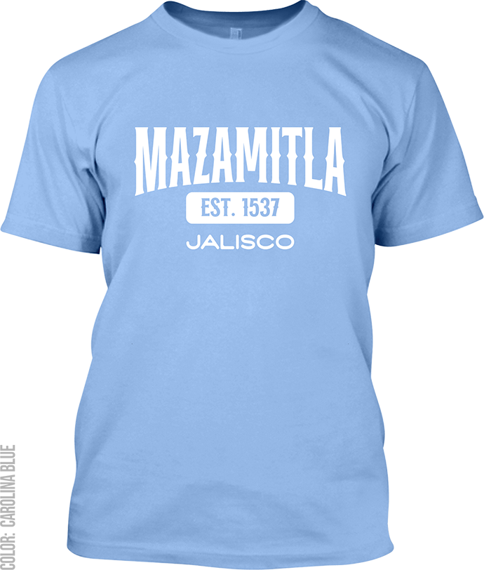 Mazamitla, Jalisco Athletic T-Shirt