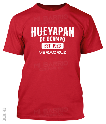 Hueyapan De Ocampo, Veracruz Athletic T-Shirt